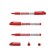 Board marker, 2.0 mm, Erichkrause W-110, Round, Red