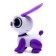 Robot Rabbit "Petelaz" IQ Bot, interactive: with a recording of sounds, reacts to pops, sound, light, batteries, pink