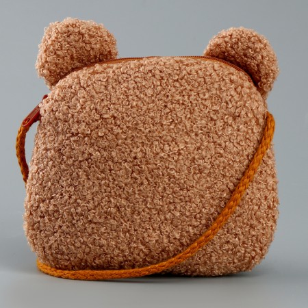 Soft bag "Bear". Brown color-4