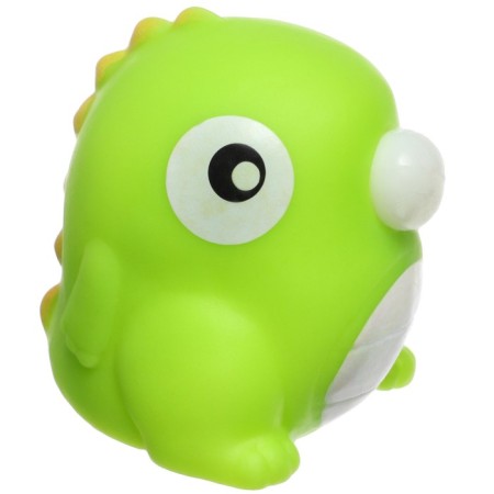 Rubber toy for the bath "Dragon with a bubble", 5x5 cm, color mix, crush me-6