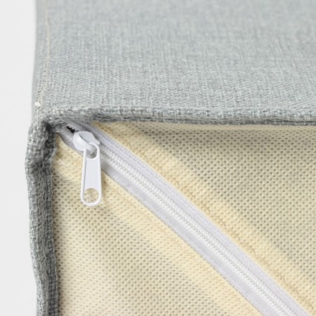 Box LADOOM "Francesca", 2 drawers, 22 × 22 × 20.5 cm, gray-blue-3