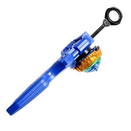 Ultraspin combat top, top, starting device with a grip, color mix-7