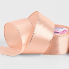 A satin ribbon 
