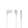 Headphones Mobility MT-23, vacuum, wired, 95 dB, 32 Ohms, 1 m, white