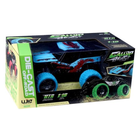 Radio -controlled jeep "Baggi", 1:18, works from batteries, mix-4
