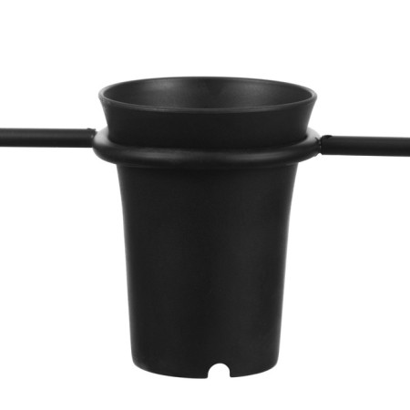 Lamp Bayerlux "Triangle" Black 1x40W E27 12x34x48 cm-5