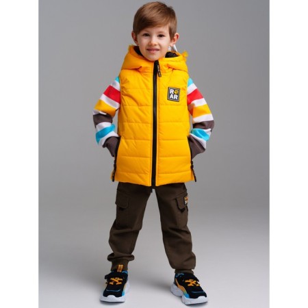 The vest insulated for the boy PlayTode, height 122 cm-3
