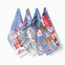 A set of kitchen towels 