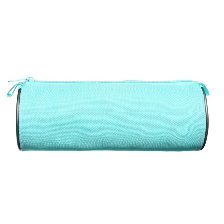 Cleaning set 10 objects (pencil case is 65 x 210 mm, pens 4 pieces Blue, ruler 15 cm, sharpener, pencil 2 pieces, textbook), turquoise-2