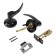 Latch 2101, empty, glossy black color