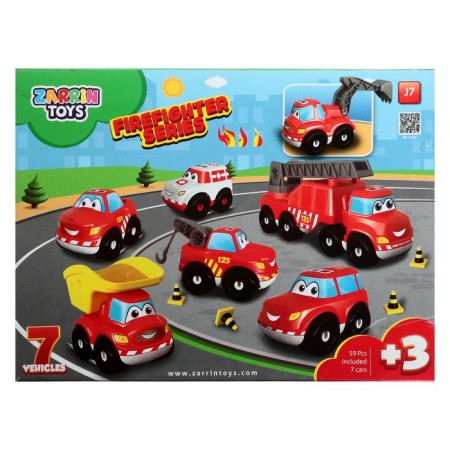 Game set "Auto Tricks Firefighters", 7 cars-3