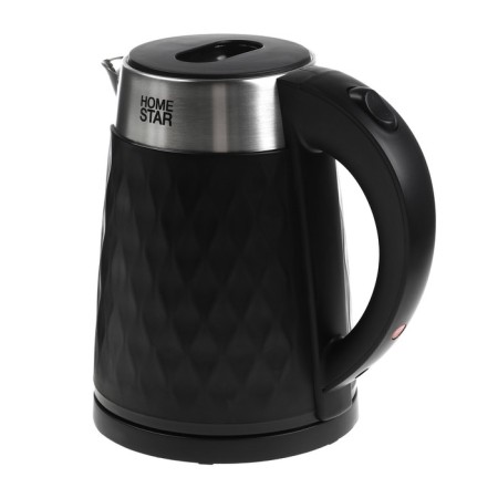 Electric kettle Homestar HS-1021, plastic, Metal flask, 1.7 l, 1500 watts, black-10