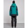 Ski costume female winter, size 54, dark green color