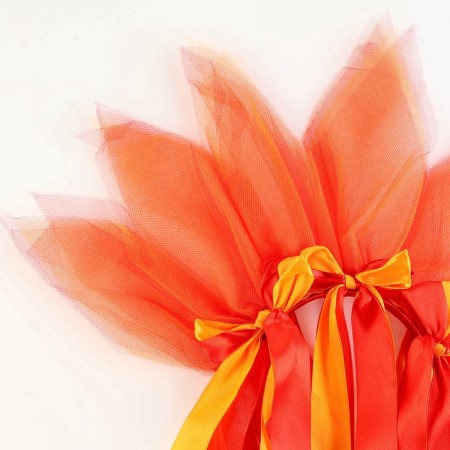 Carnival rim "Radiant Sun", color red-orange-8