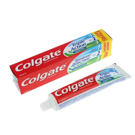 COLGATE "Triple Action", Extra whitening, 150 ml