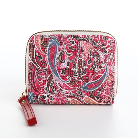 Women's wallet with lightning, Fuchsia color-1