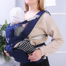 Backpack-kenguru/hips “deer”, blue color