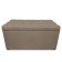Puff with a lid and weighting, 800 × 400 × 420 mm, Velur Dream, Sand color