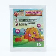 Potassium permanganate 44%, 50 g, recipes of grandfather Nikita