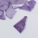 Stearin for candles with the dye "lilac" 5 g