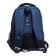 School backpack, 40 x 27 x 20 cm, Grizzly, ergonomic back, laptop department, blue