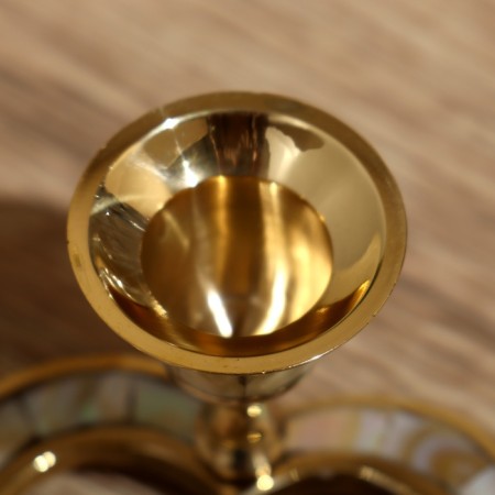 Climb "Love" 13x13x6 cm, brass-4
