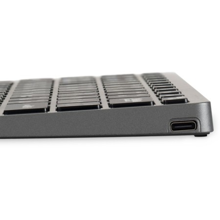 Keyboard Rick 835S Gray/Black USB wireless BT/Radio Slim Multimedia (1696467)-7