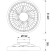 Mantra Turbo, LED, 4100-5700lm, 2700-5000k, 180 mm, black color, black