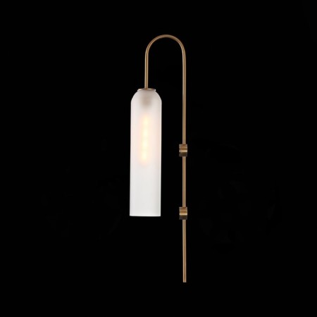 Wall lamp ST LUCE. SL1145.351.01. Callana. 1x60 watts, E27, 10x78 cm, brass color-3