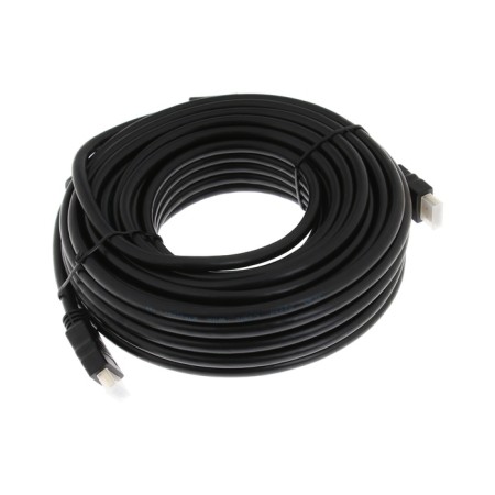 Gold video cable, HDMI (M) -HDMI (M), Ver 2.0, 15 m, black