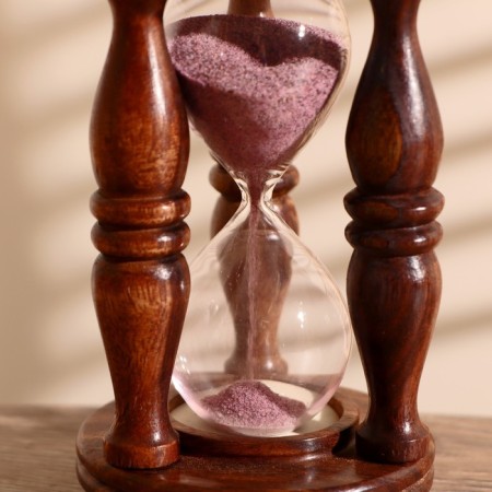 Sanding clock "Colosseum" tree 14x7.5x7.5 cm (3 min)-1
