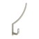 Hook furniture tundra TKT001, three -rod, matte nickel, 4 pcs TMP
