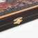 Wooden backgammon large, board game "Wolf", 50 x 50 cm, with checkers