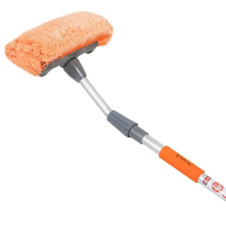 Airline mop with a nozzle for hose, with an inclined brush 29 cm and a telescopic handle 140-200 cm-4