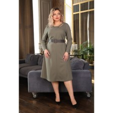 Women's dress, size 52, khaki color