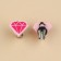 Clips, children's earrings "Create your own style"