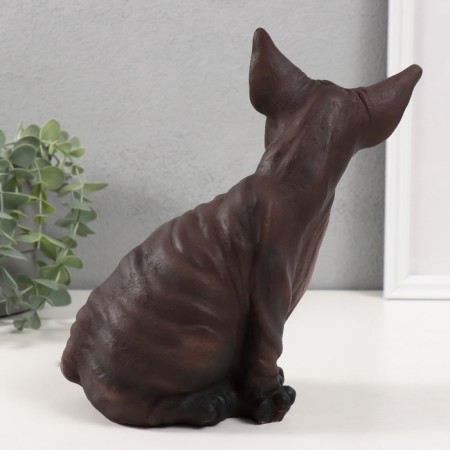 Figure "Kitten Sphinx" 22 x 10 x 21 cm.-4