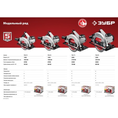 Dawed circular bison PD-85, 220 V, 2200 W, 4500 rpm, 90 °/45 ° -85/58 mm, disk D = 235x30 mm-14