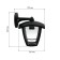 Lamp Garden era E27, IP44, 40W, 164x192x223 mm, black