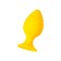 Anal sleeve Todo by toyfa riffle, silicone, 7.5 cm, yellow color