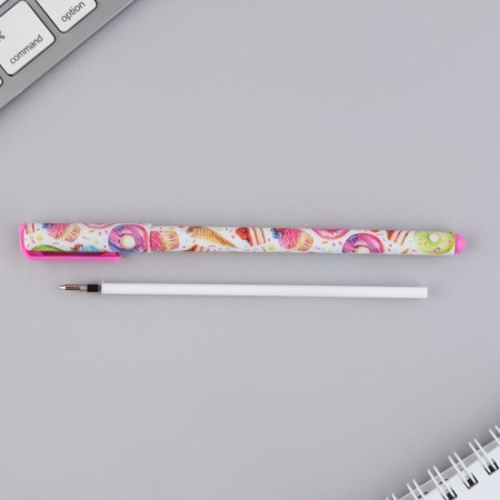 Blue paste ball, 0.7 mm "Sweet Life" Plastic-5