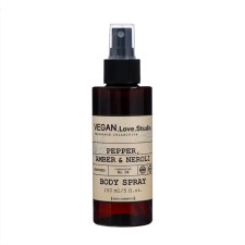 A perfumed body spray for the body Vegan.love.studio Pepper, amber, Neroli female, 150 ml