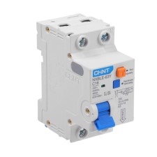 Differential automatic machine Chint NXBLE-63Y, 1P+N, C 16 A, 30 mA, 4.5 KA, electronic