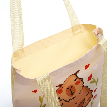 Bag Schoper 35x0.5x40 cm, Department without lightning, without lining, beige-8