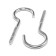 Bourup-half-brood, tundra, white zinc, 6x110 mm, 10 pcs