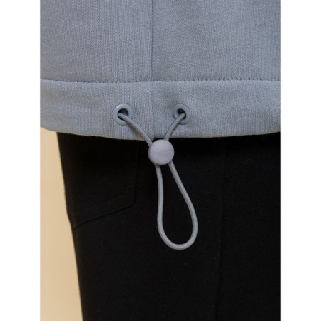 Sweatshirt for boys, height 140 cm, gray color-5