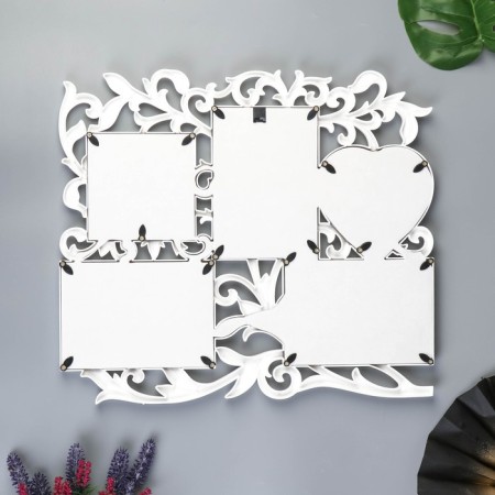 Photo frame-collage "heart" in 5 photos (plastic screen)-4