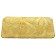 Glass "leaves", 305 × 225 × 25 mm, rectangular, transparent / gold color