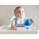 Children's player with solid nose "Little boss", 150 ml., With handles, blue color