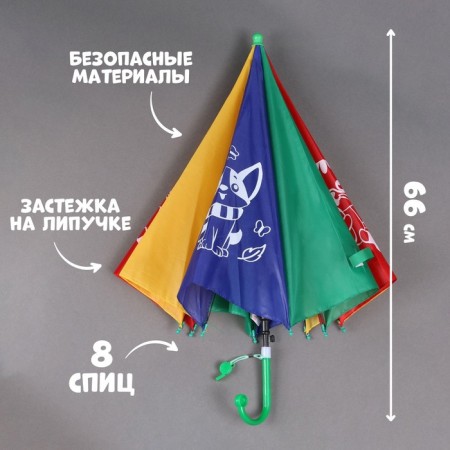 Children's umbrella "animals", d = 80cm-1